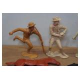 Marx Toy Cowboys and Native Americans