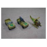 Vintage Mini Military Toy Cars