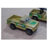 Vintage Mini Military Toy Cars