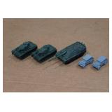 3D Printed HO Scale Military Vehicles