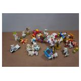 Assorted Disney Collectors Toys - 101 Dalmatians, Aladdin, Beauty & the Beast