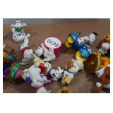 Assorted Disney Collectors Toys - 101 Dalmatians, Aladdin, Beauty & the Beast