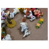 Assorted Disney Collectors Toys - 101 Dalmatians, Aladdin, Beauty & the Beast