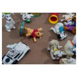 Assorted Disney Collectors Toys - 101 Dalmatians, Aladdin, Beauty & the Beast