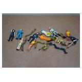 Assorted Vintage Mini Action Figures