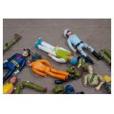 Assorted Vintage Mini Action Figures