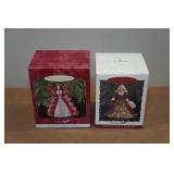 *2* Keepsakes Christmas Ornaments - Barbie