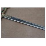 33" Jeweled Ceremony Sword