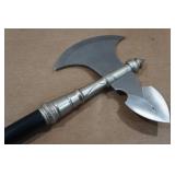 Viking Dual Edge Carbon Steel Battle Axe