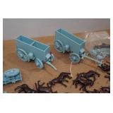 Vintage 20 Mule Team Borax TV Plastic Model Kit