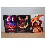 *3* Halloween Metal Signs