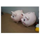 *3* Ceramic Piggy Banks