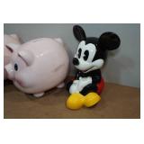 *3* Ceramic Piggy Banks