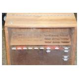 Vintage Chicago Cutlery Sales Display Case