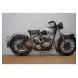 Metal Motorcycle Wall Décor