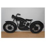 Metal Motorcycle Wall Décor