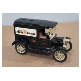 Ertl 1917 Ford Model T Van Fleet Farm Coin Bank