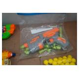 Assorted Nerf and Dart Guns