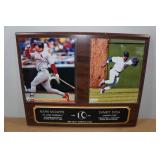 1999 Great Homerun Chase Plaque - Mark McGwire & Sammy Sosa
