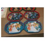 Assorted Collectibles - Metal Trays, The Alamo Prints