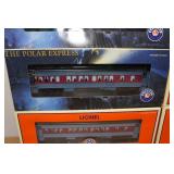 Lionel and Polar Express Model Train Cars