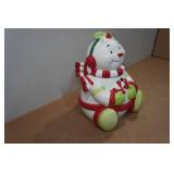 Ceramic Snowman Cookie Jar
