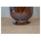 Vintage Artisan Studio Blown Glass Vase