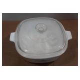 Vintage Corning Ware 2.5Q Dish with Pyrex Lid