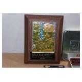Dale Earnhardt 23 KT Gold Card with Plaque