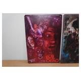 *3* Halloween Metal Signs