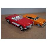 1957 Corvette & 1955 Chevy Bel Air 1:24 Scale Models
