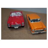 1957 Corvette & 1955 Chevy Bel Air 1:24 Scale Models