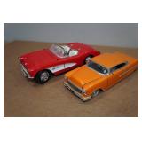 1957 Corvette & 1955 Chevy Bel Air 1:24 Scale Models