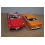 1957 Corvette & 1955 Chevy Bel Air 1:24 Scale Models
