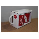 Coca-Cola Condiment Metal Tote and Mug Set