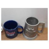 Vintage Polaris Employee Pewter Mug and Novelty Mugs