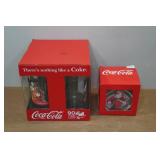 Coca-Cola Glass Set and Coasters