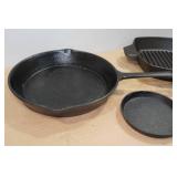 Cast Iron Skillets - No 6, 9.5" & 10"