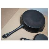 Cast Iron Skillets - No 6, 9.5" & 10"