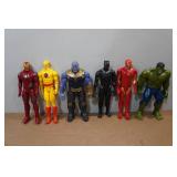 *6* Marvel Action Figures