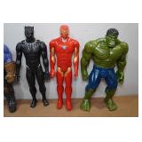 *6* Marvel Action Figures