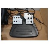 Playstation 2 Pelican Cobra II Racing Wheel and Pedal