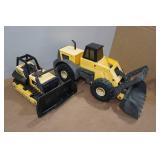 Vintage Tonka Front Loader & Bulldozer