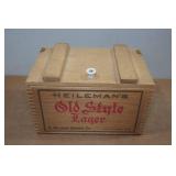 Vintage Wood Heilmans Pony Beer Case