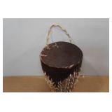 Hand Carved Tribal Drum From Kenya