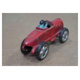 Vintage Cast Iron Racecar