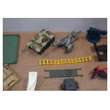 Assorted Toy Army Pieces