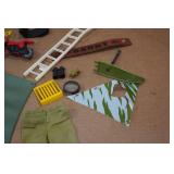 Assorted Toy Army Pieces