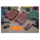 Assorted Toy Army Pieces