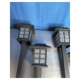 Flash Furniture Halsey Lantern Style LED Solar Lights